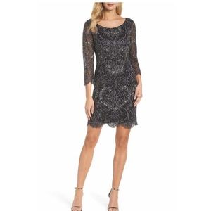 Pisarro Nights embellished cocktail dress NWOT